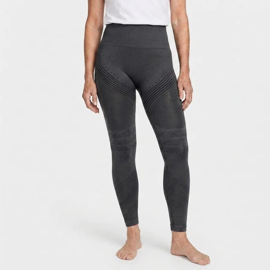 VIOLA Kompressionsleggings in Grau