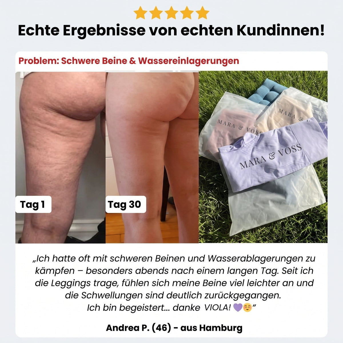 VIOLA Kompressionsleggings – Details