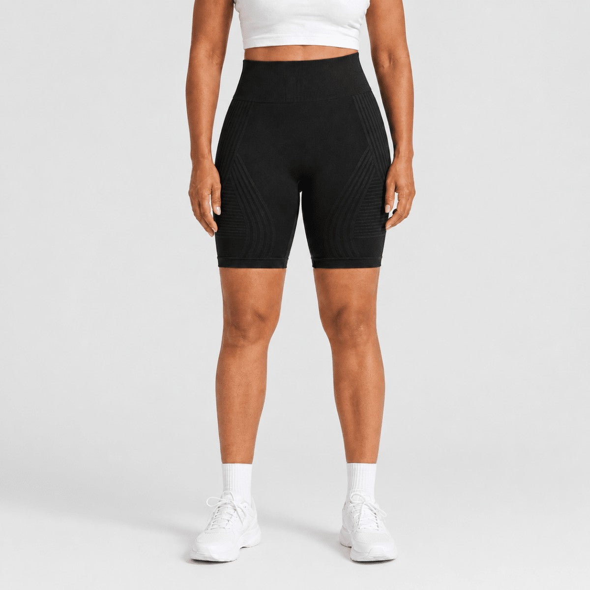 VIOLA Kompressionsshorts in Schwarz