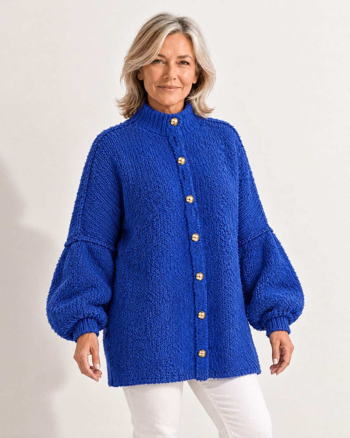 Amalia Cardigan in Royalblau
