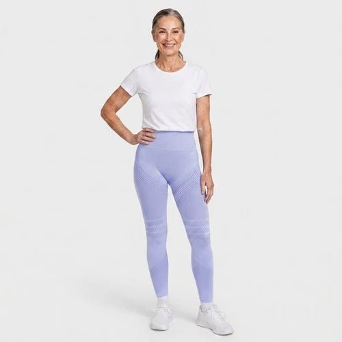 VIOLA Kompressionsleggings in Violett