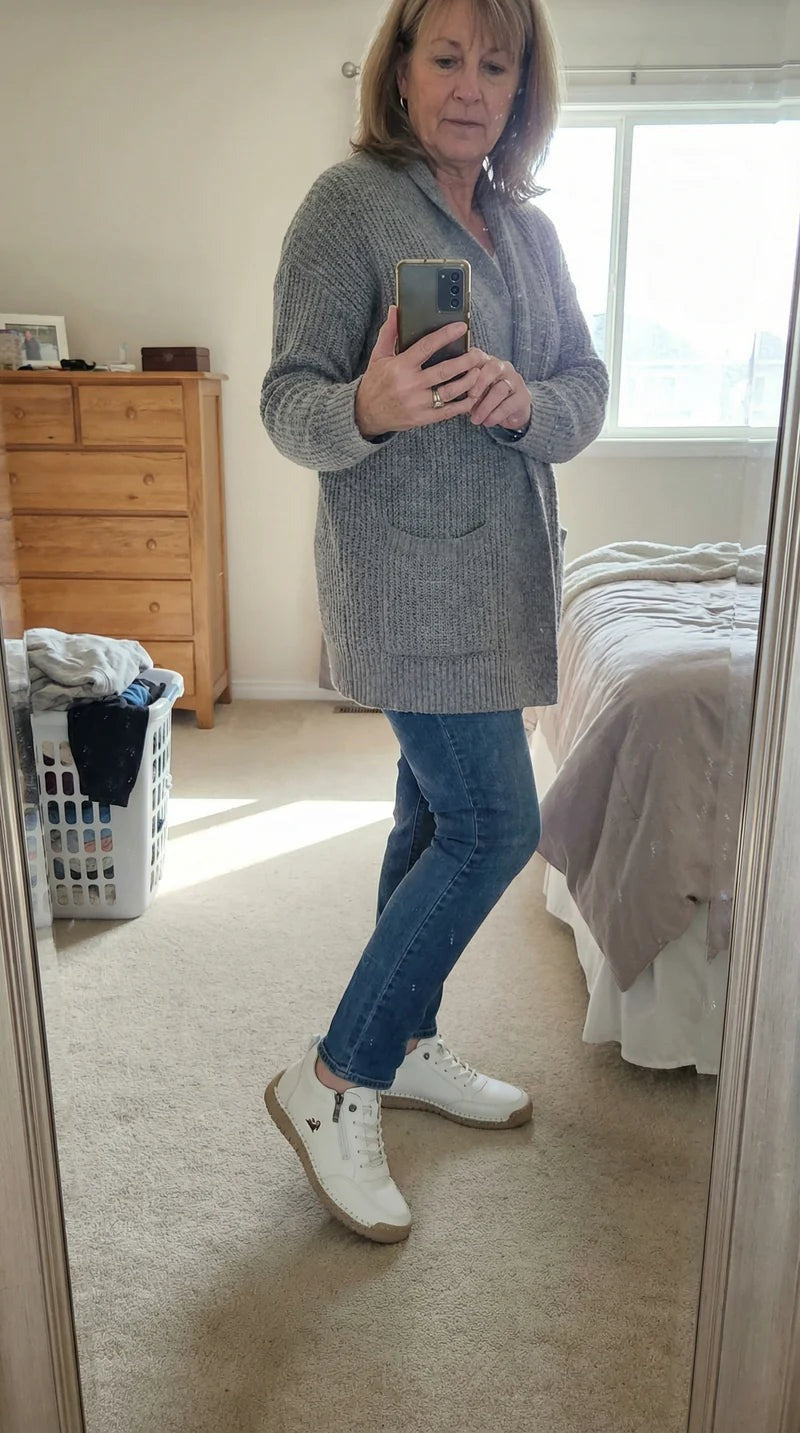 ELLA Komfort-Sneaker im Alltag – Look 6