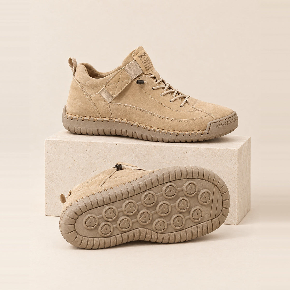 IRIS Sneaker in Beige, Produktansicht