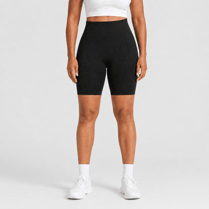 VIOLA Kompressionsshorts in Schwarz