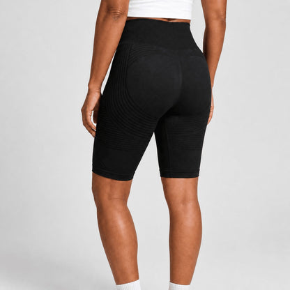 VIOLA Kompressionsshorts in Schwarz