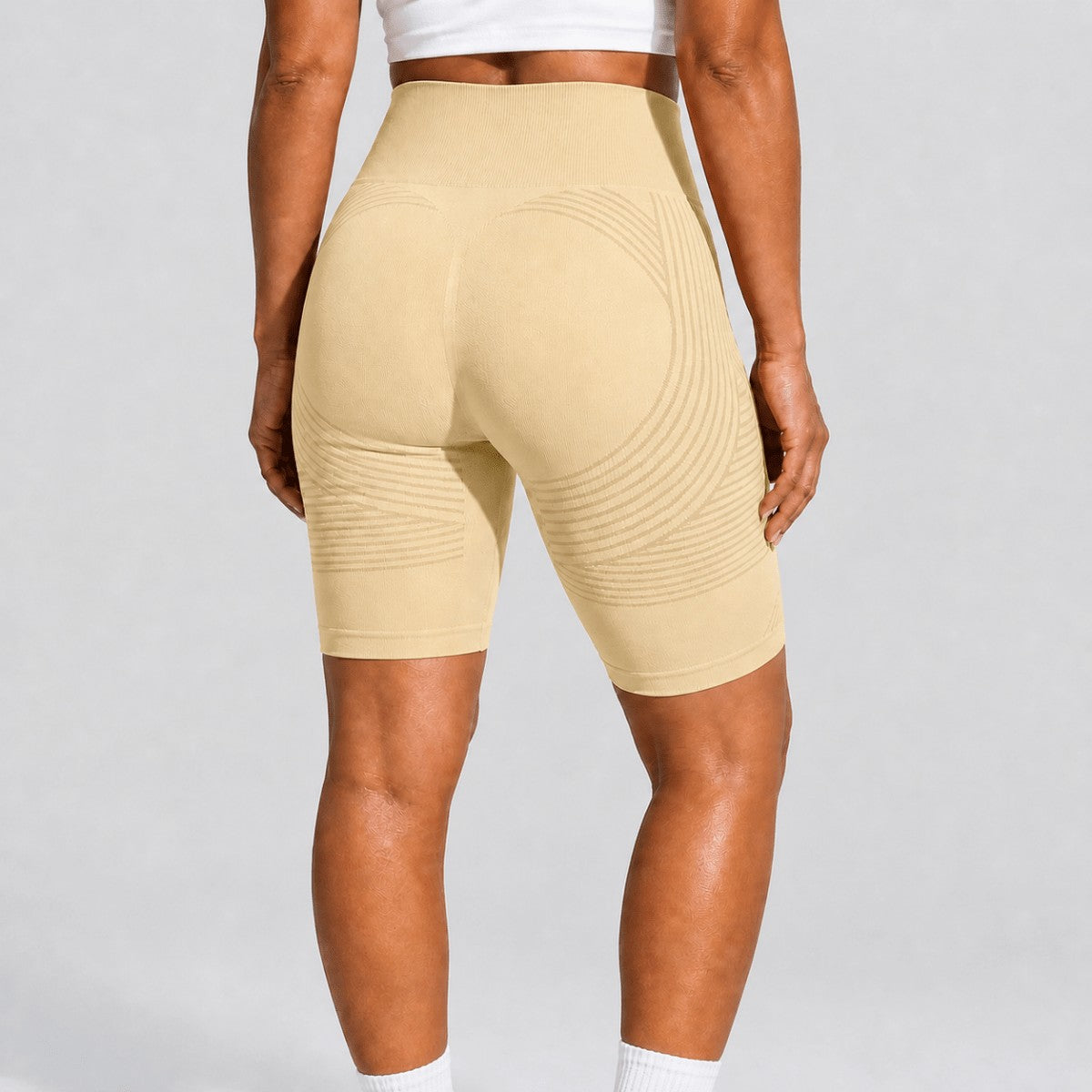 VIOLA Kompressionsshorts in Khaki