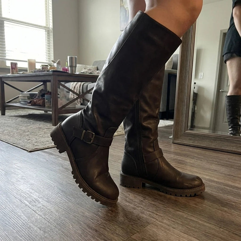 Elegante Damenstiefel mit komfortablem Wadenschaft | MAREN – Kundinnenfoto 2