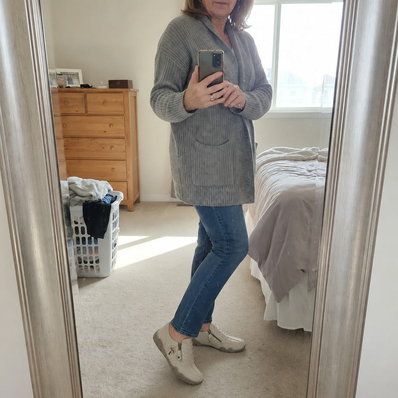 Handgenähte Slip-On Komfort-Loafer | CLARA – Kundinnenfoto 4