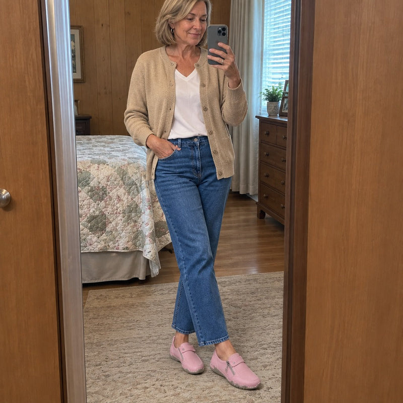 Handgenähte Slip-On Komfort-Loafer | CLARA – Kundinnenfoto 5