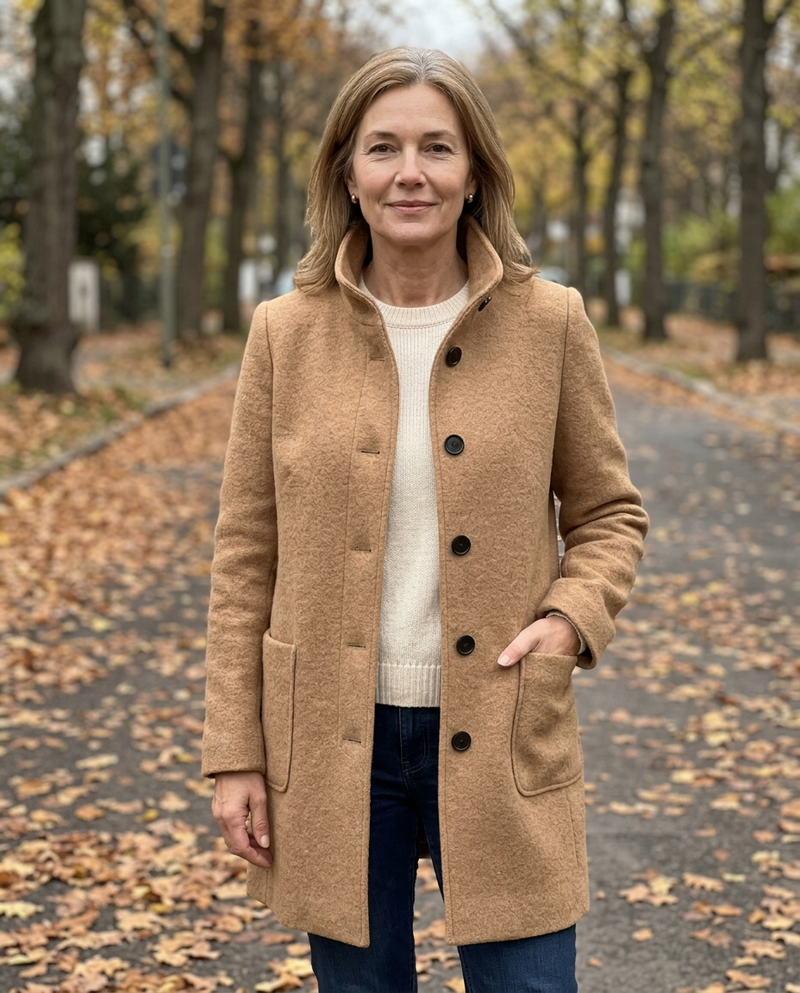 Klassischer Alltagsmantel mit Knopfleiste | ROSALIE – Kundinnenfoto 1