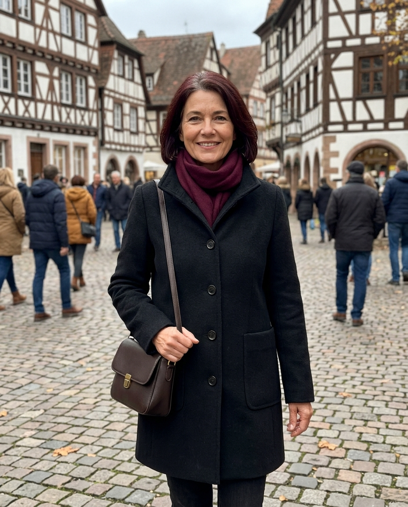 Klassischer Alltagsmantel mit Knopfleiste | ROSALIE – Kundinnenfoto 4